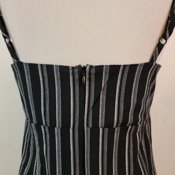 Kendall & Kylie Striped Strappy Body Hugging Mini Dress-Adjustable Strap, small - Picture 11 of 16